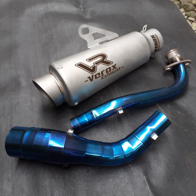 Knalpot racing VEROX Original Vr9pro Nmax R15 Sonic Vixion Cbr150 Gsx150