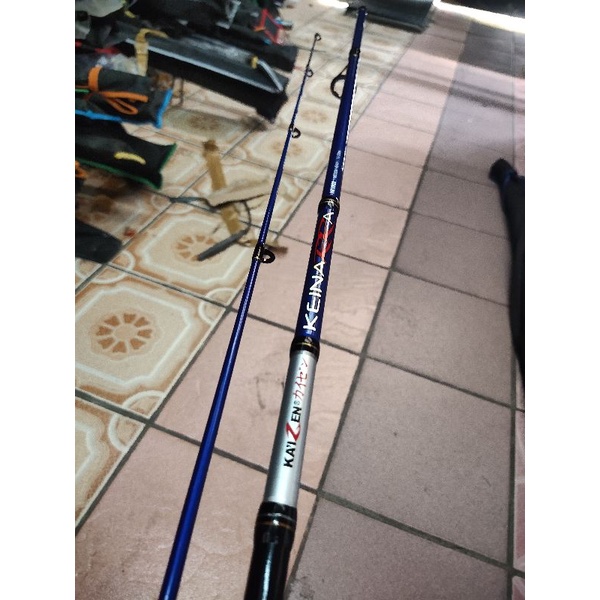 Joran pancing kaizen keinarra 180 solid carbon