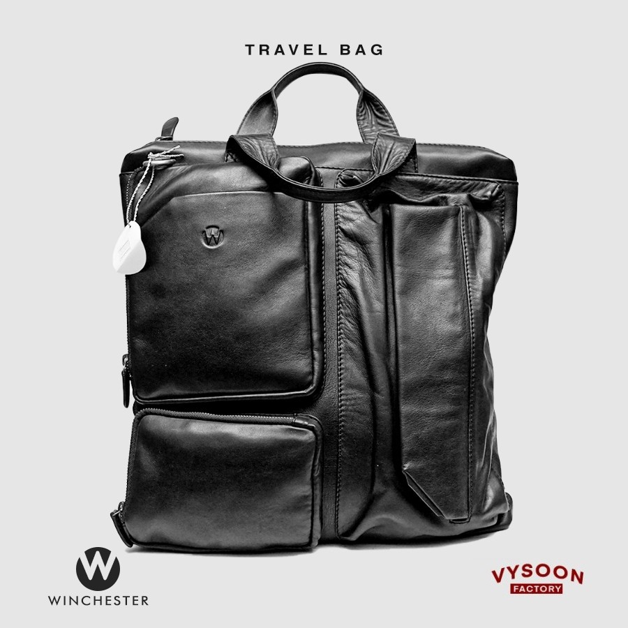 Tas Premium 100% Leather / Tas Traveling Full Leather / Tas Unisex