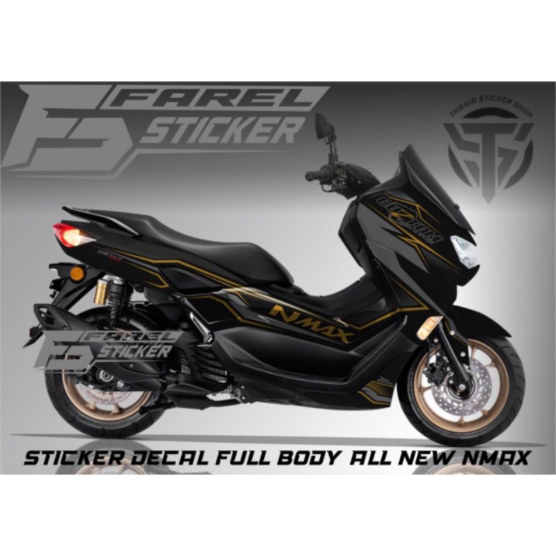sticker decal variasi motor yamaha nmax new 2021 decal full body yamaha nmax