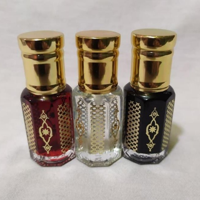 Paket Minyak Wangi Misik Parfum Misik Hitam white Musk Japaron Merah