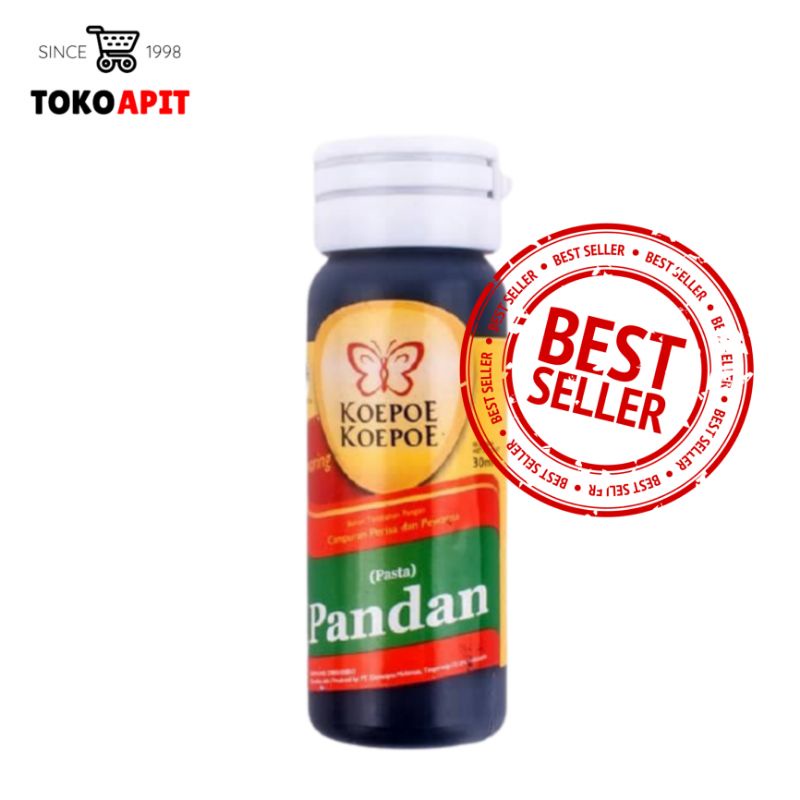 

PASTA PANDAN KOEPOE KOEPOE 30 ML / PEWARNA MAKANAN RASA PANDAN / PERISA MAKANAN RASA PANDAN
