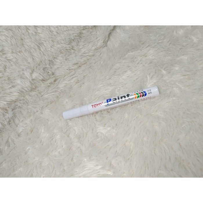 

SPIDOL TOYO Spidol Ban Mobil/Motor ORIGINAL Paint Marker - Putih