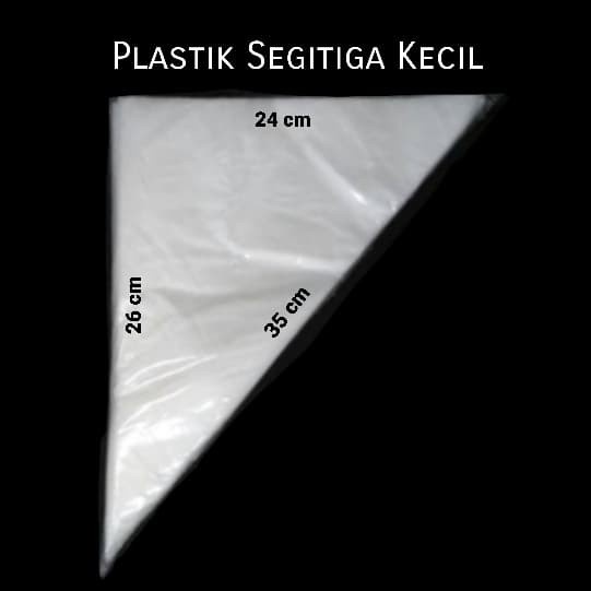 

KUE-PENGHIAS-ALAT- PLASTIK SEGITIGA / PIPING BAG KECIL (100 PCS) -ALAT-PENGHIAS-KUE.