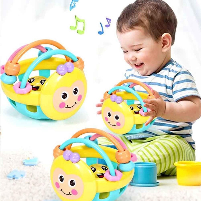 Mainan Bayi Mainan Kerincingan Genggam dengan Bahan Karet Mainan Bayi Mainan Kerincingan Genggam dengan Bahan Karet