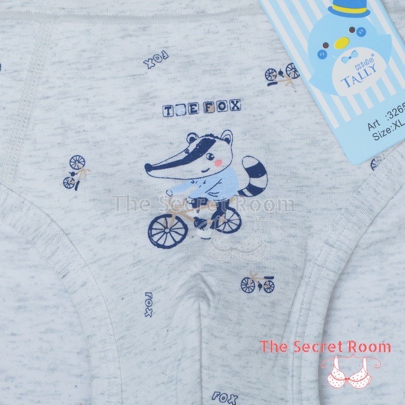 TALLY KIDS BOY 3265 | CD CELANA DALAM ANAK COWOK LAKI-LAKI SEGITIGA | BAHAN KATUN I SIZE M - XXL