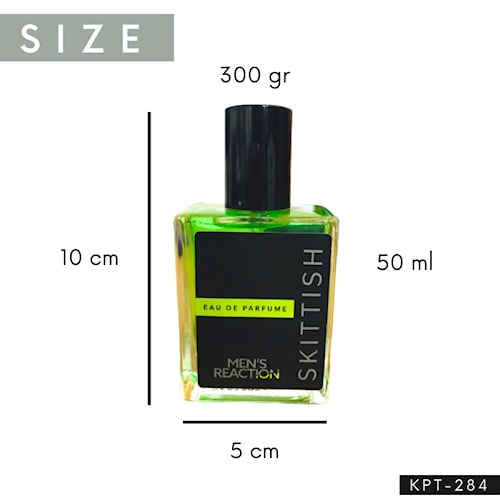 Parfume Pria Dewasa Men's Reaction Skitish Eau De Parfume Wangi Tahan Lama