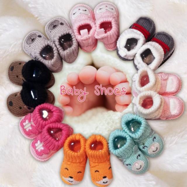 Kaos Kaki Bayi NB Rajut / Sepatu Bayi