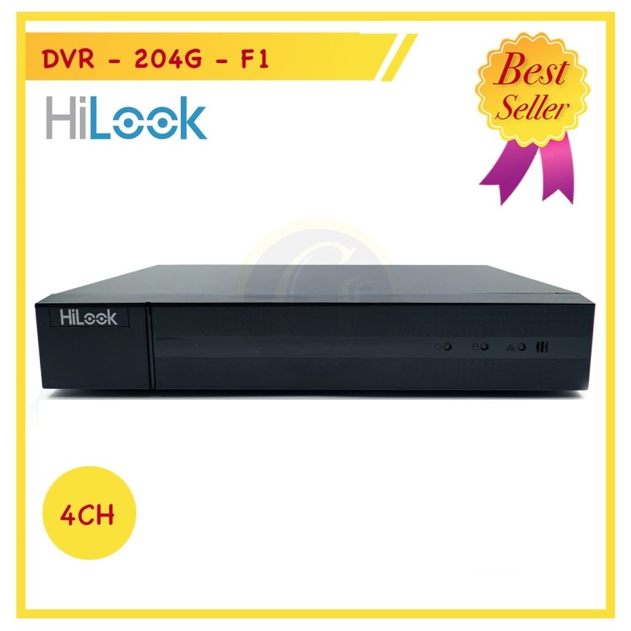 DVR HiLook by Hikvision 4CH / 4 CHANNEL 1080P DVR-204G-M1