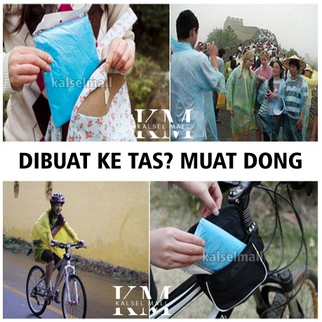 Mantel Jas Hujan Pria Wanita Plastik Kresek Warna Darurat Ukuran Dewasa Lengan Panjang Ponco Ujan Lipat Kartu Travel Emergency Raincoat Rain Coat Disposable Sekali Pakai Darurat Poncho ART39