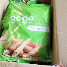 

Kentang Crinkle cut 1000 gr / kentang keriting (Merk Random)