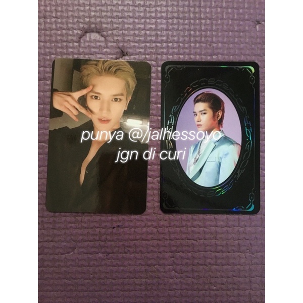 [ Official & Ready Stock ] photocard PC Taeyong NCT 127 Yearbook