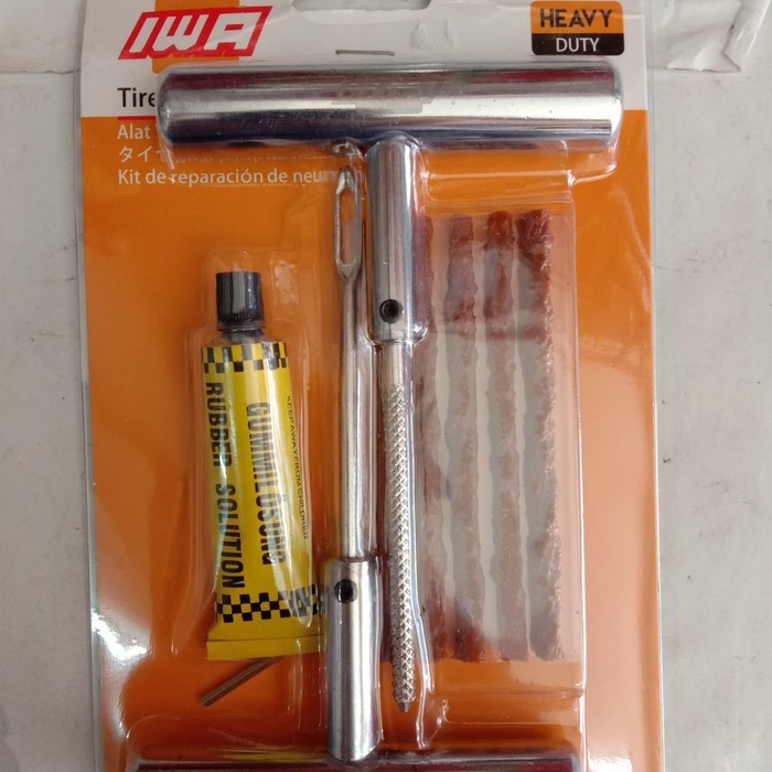 Alat Tambal Ban Tubles / Tubeless Tire Repair Kit IWA BESI