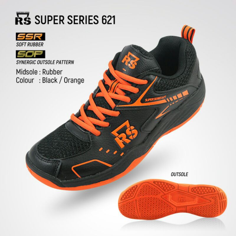ORIGINAL - Sepatu Badminton Rs Super Series 621 - RS 621 Original