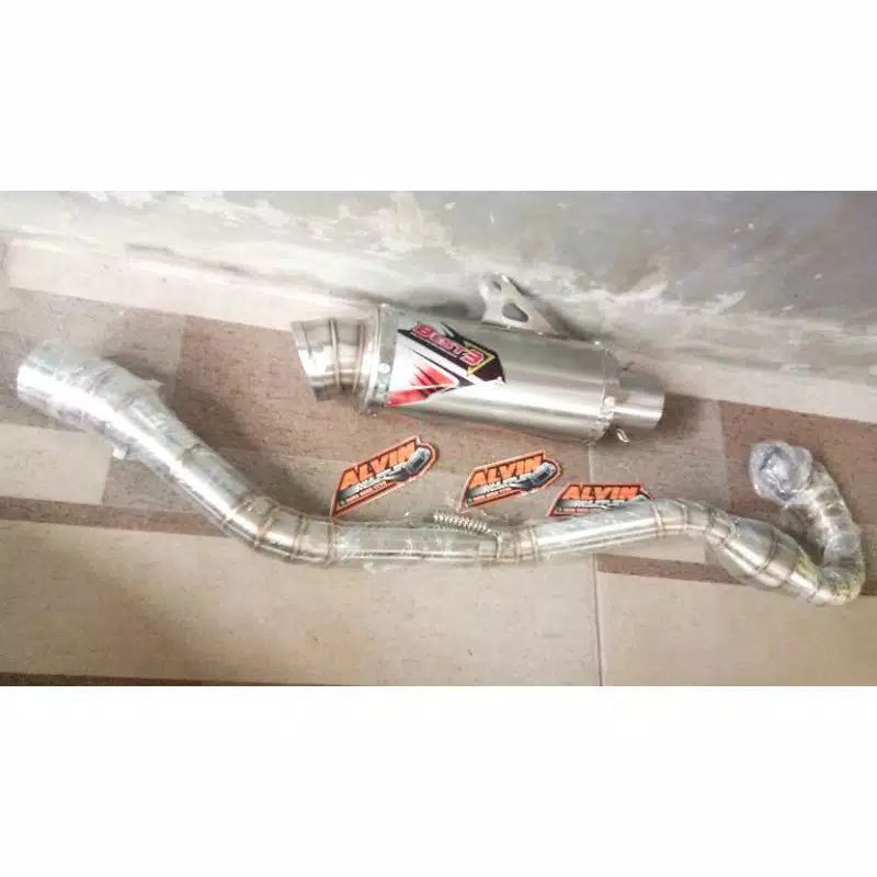 KNALPOT KOLONG ATAS PNP KLX CRF D-TRACKER