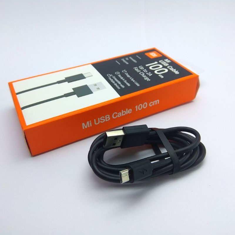 Cable Charger/Kabel Data Casan Xiaomi 2A Micro usb Fast Charging