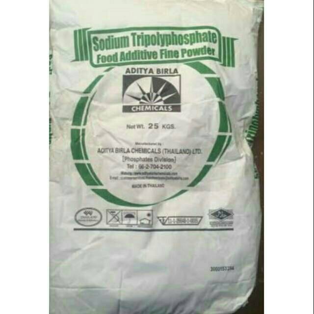 

SODIUM TRIPOLYPOSPHATE / STPP / STTP FOOD GRADE ex. THAILAND. 500gr hs