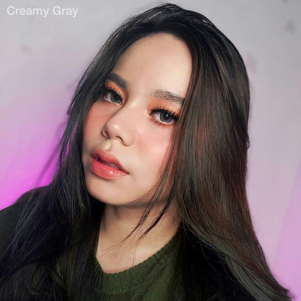 Softlens RECIPE CREAMY GRAY / CHOCO BROWN / WINE BLUE / MUSTARD BROWN