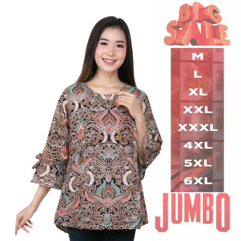 Batik jumbo BIG SIZE JUMBO XXL XXXL 3L 4L 5L MURAH BATIK JUMBO COUPLE 