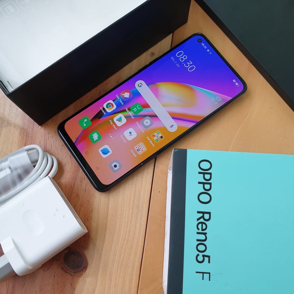 HP SECOND OPPO RENO 5F 8/128GB SECOND BEKAS