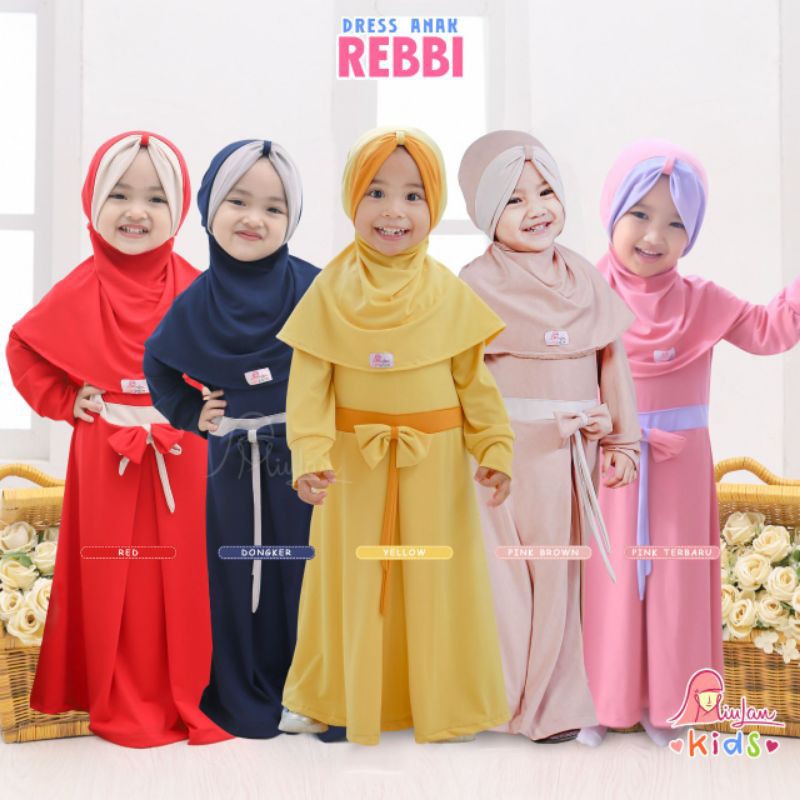 DRESS ANAK REBBI BY MIULAN KIDS