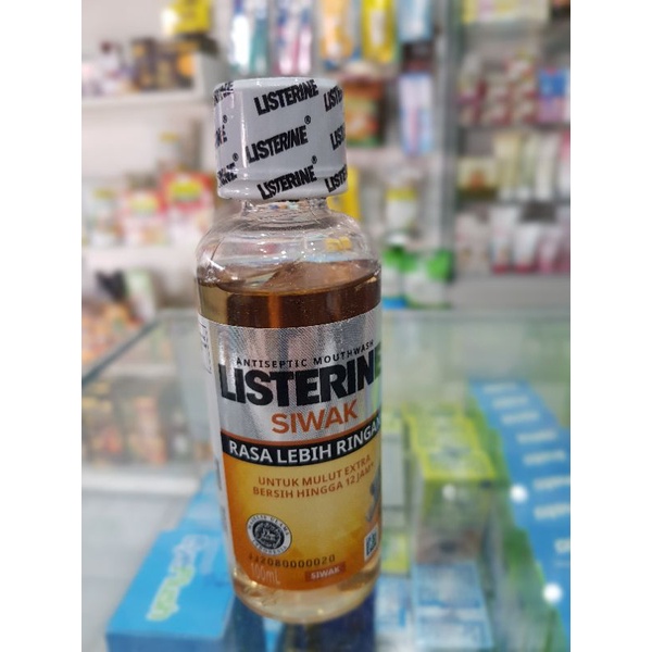 Listerine Siwak 100ml &amp; 250ml/ Larutan Kumur/ Bau Mulut