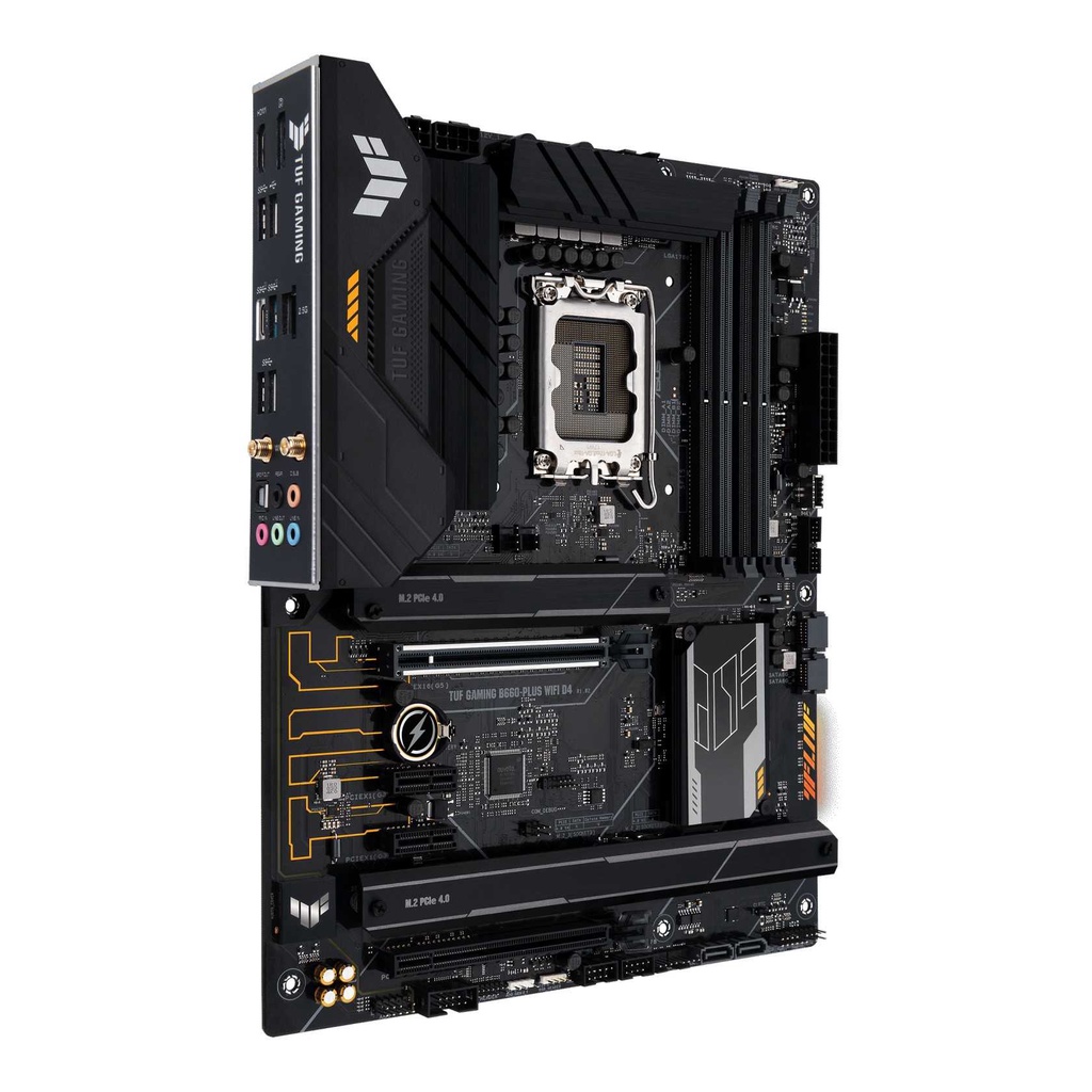 ASUS TUF GAMING B660 PLUS WIFI D4 | Intel LGA1700 DDR4 ATX Mainboard