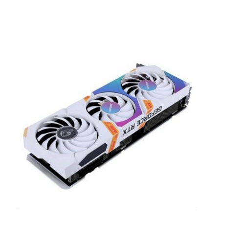 Vga card colorful igame nvdia geforce rtx 3050 rtx3050 ultra w oc 8g-v 8gb gddr6 128bit white 3 fan DLSS dp hdtv