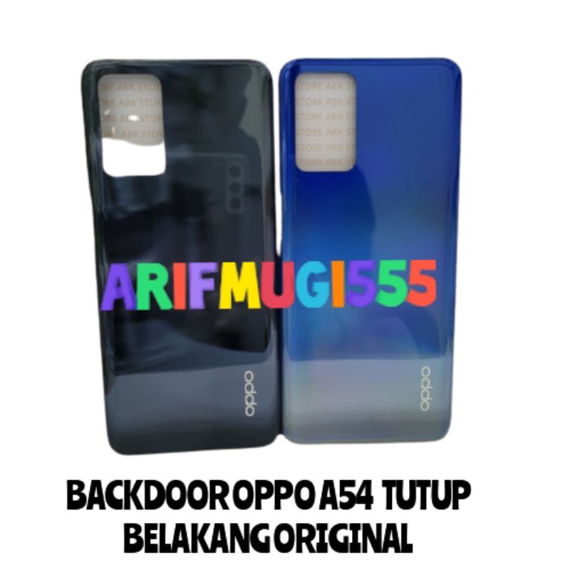 BACKDOOR BACK COVER KESING TUTUP BELAKANG OPPO A54 CPH2239 ORIGINAL