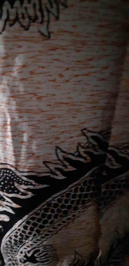 Baju Batik Pria Lengan Pendek M0tif Wayangan 0043 Kemeja Batik Pria Hitam Putih Seragam Batik Terbar