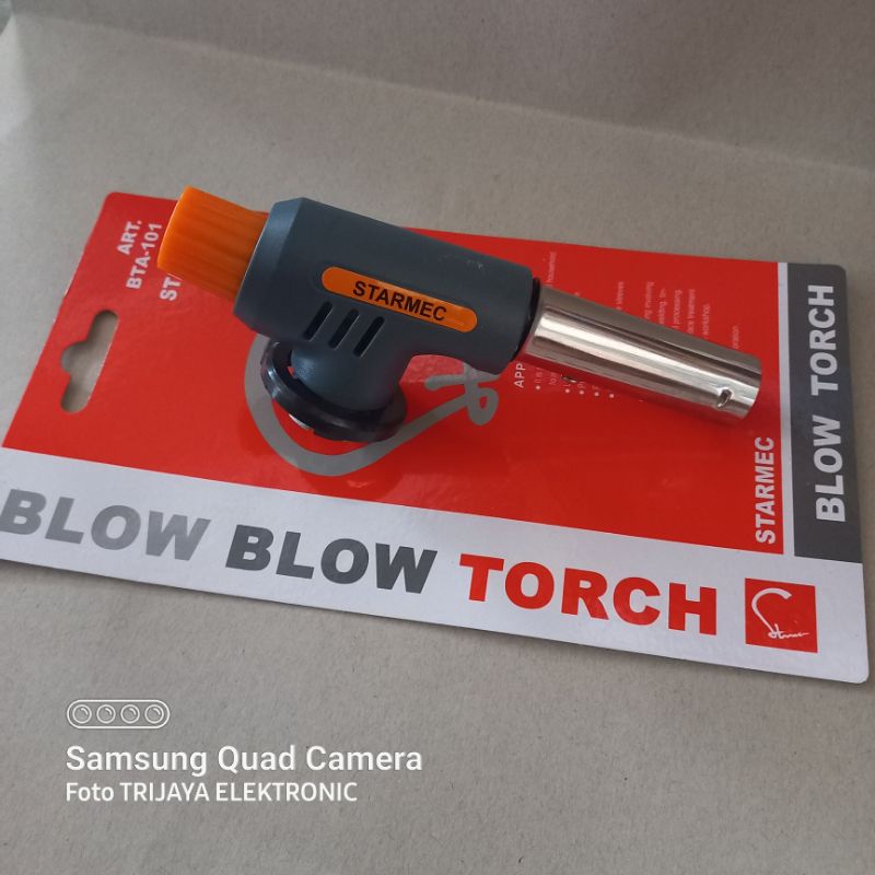 Blow Torch Starmec Gas Torch Portable Kepala Gas Las Kaleng Otomatis