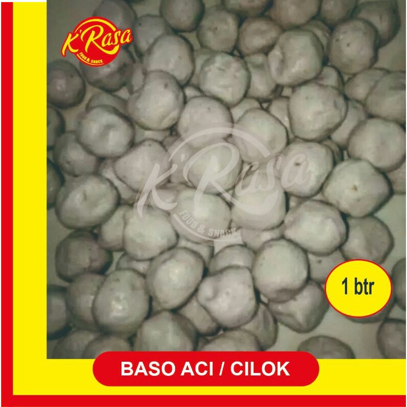 

Baso aci ( cilok mantap ) harga perbutir