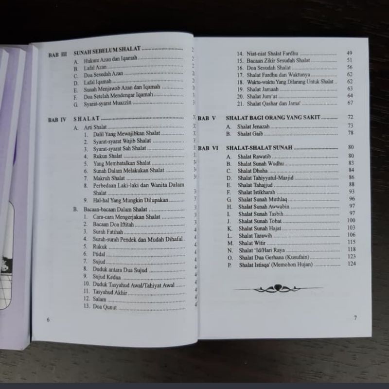 TUNTUNAN SHALAT LENGKAP ORIGINAL Ukuran 10,5  x 7,5 cm.( SAKU )  kertas HVS putih-3