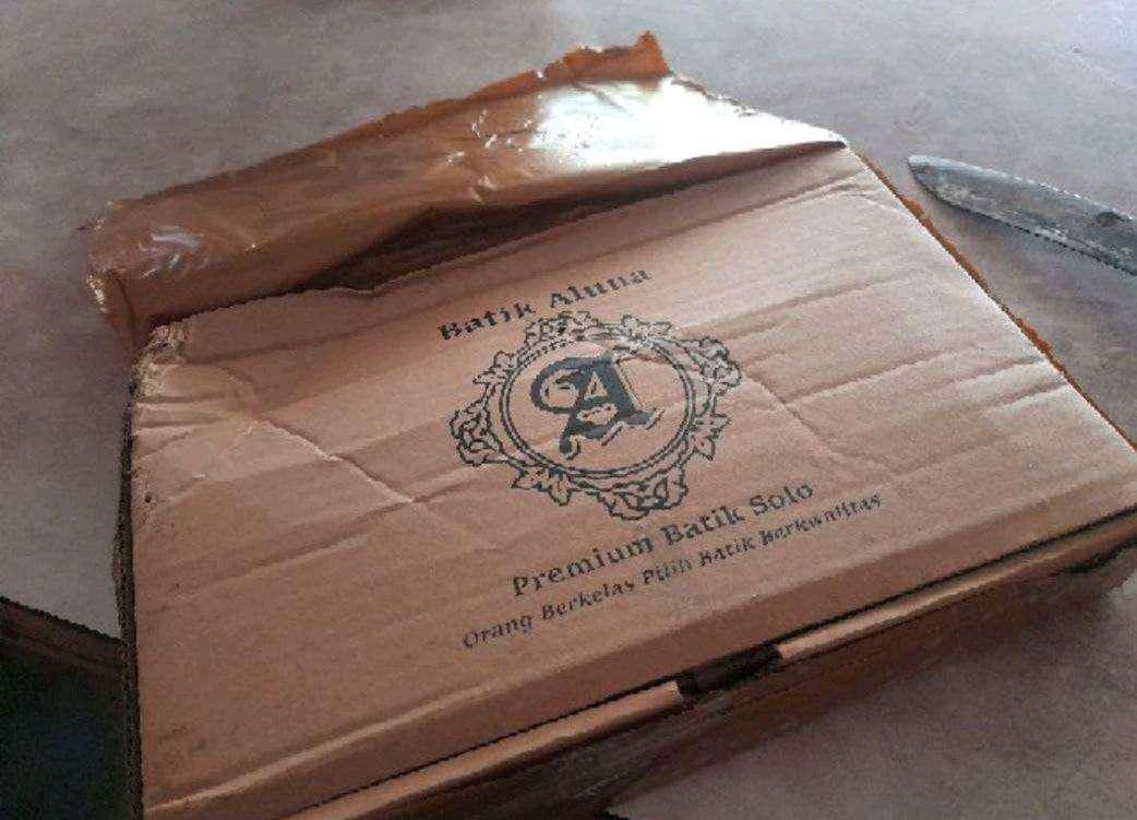 Batik Pria Lengan Panjang Premium Modern Full Furing  Original Produksi Batik Aluna Solo Pcw 005