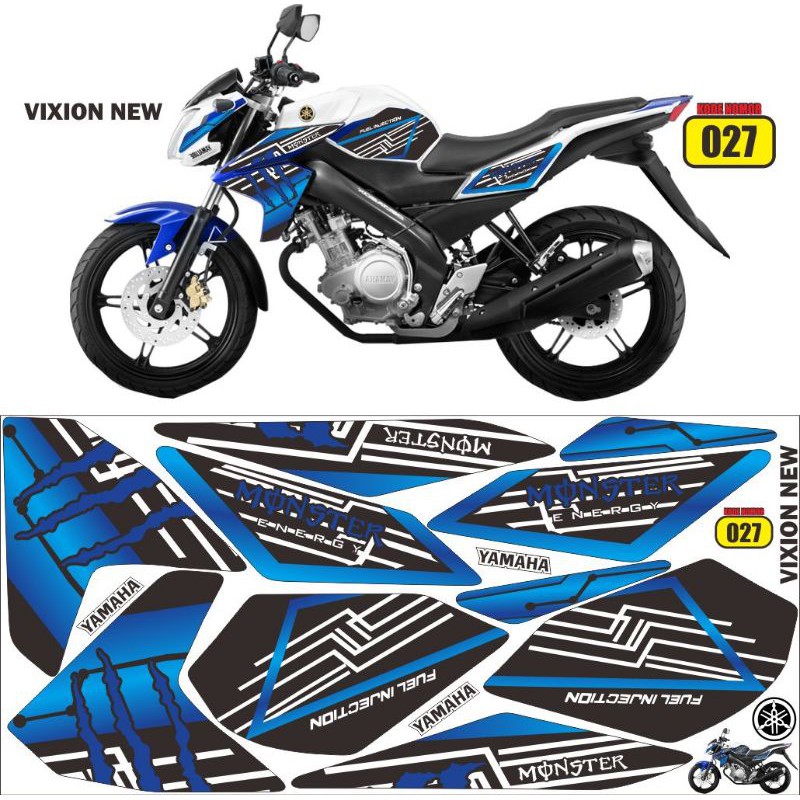 Harga Stiker Vixion Terbaik Aksesoris Motor Otomotif Mei 2021 Shopee Indonesia