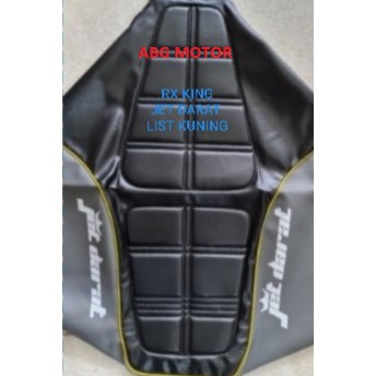 LAPIS KULIT JOK SADEL MODIF JET DARAT LIST KUNING RX KING