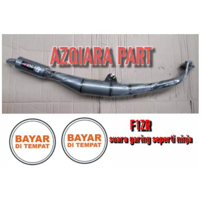 knalpot racing f1zr knalpot kolong f1zr suara garing gemerincing