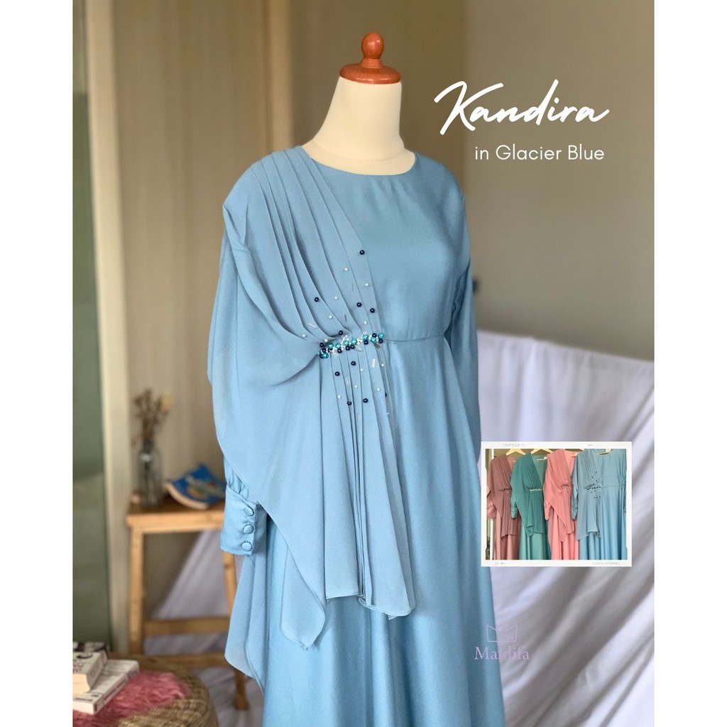 KANDIRA Dress Bridesmaid Paket Bridesmaid Gamis Kondangan Gamis Pastel Gamis Brokat