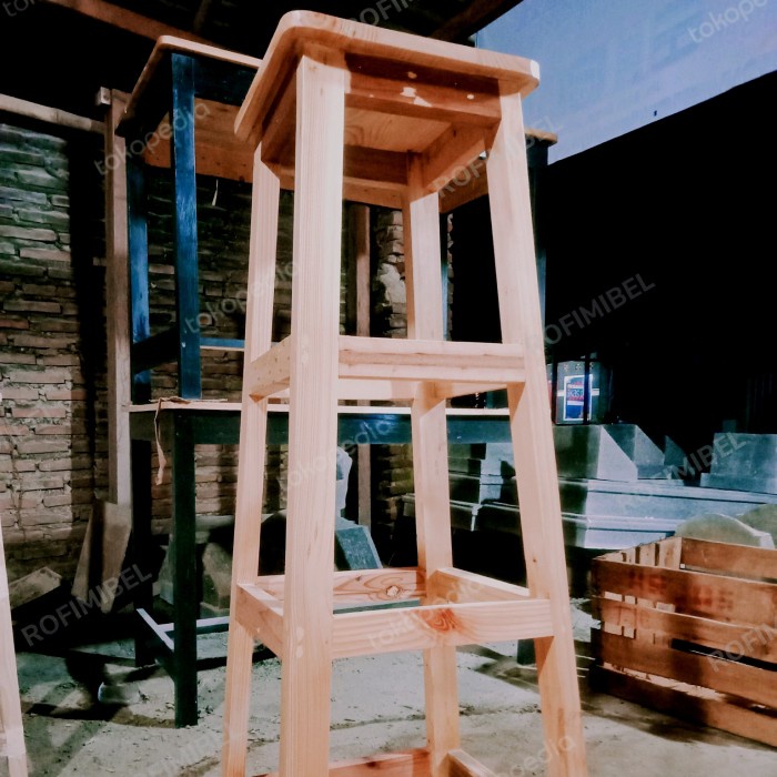 Kursi Kayu - Kursi Tangga Kayu