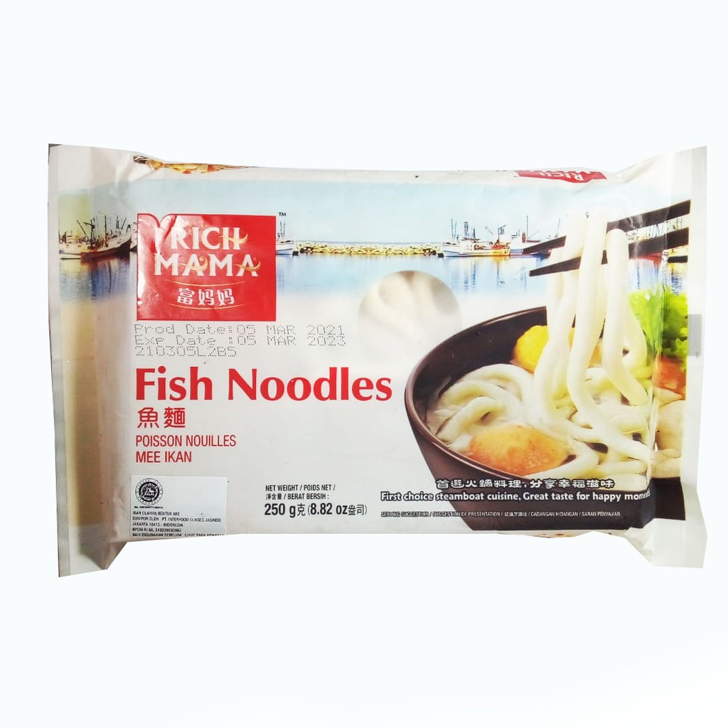 

RICH MAMA FISH NOODLES 250GR