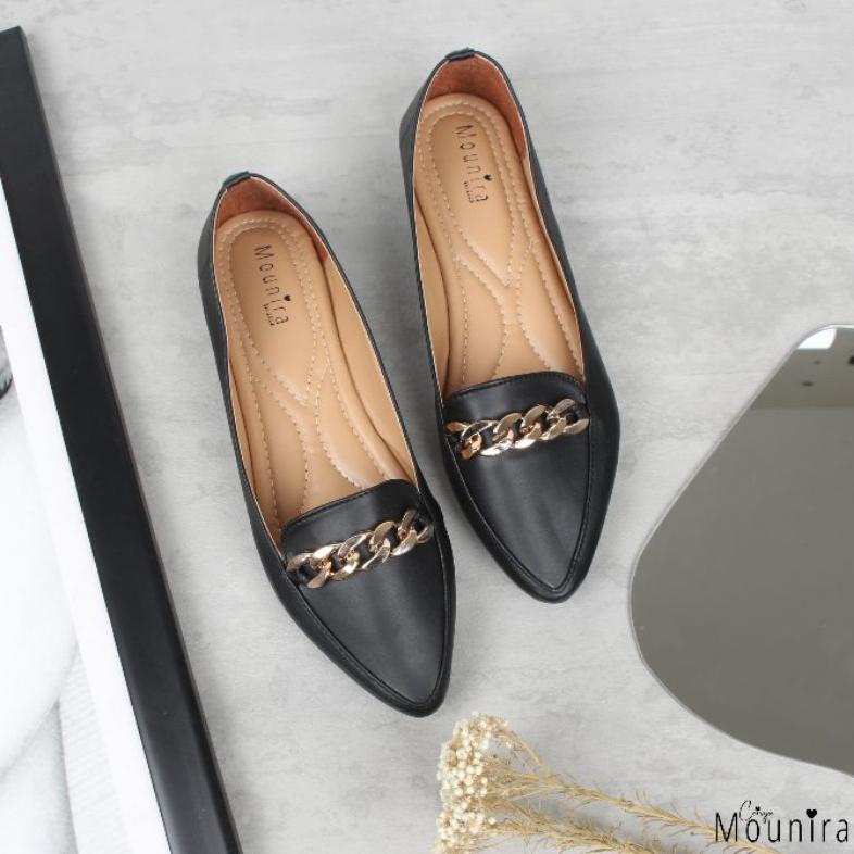 Rebecca Flat Shoes By Ceisya Mounira
