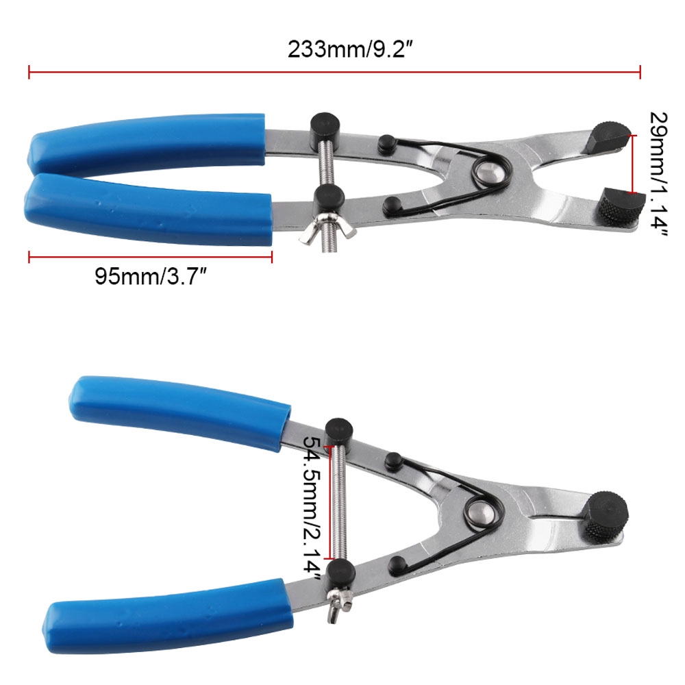 Brake Piston Removal Pliers Tool 16.5-40MM Diameter Blue Handle For Most Moto