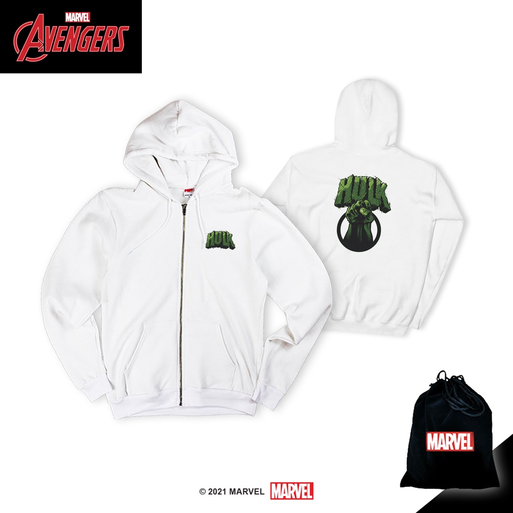 Marvel Hoodie Zipper Hulk MAV137