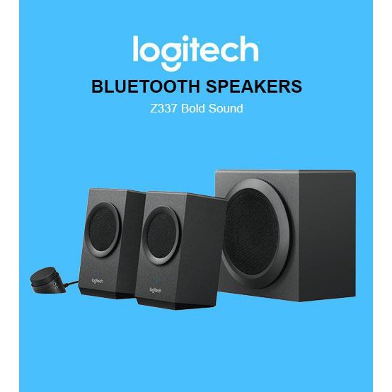 Speaker Bluetooth LOGITECH Z337 COMPACT 2.1 SPEAKER SYSTEM Full Sound