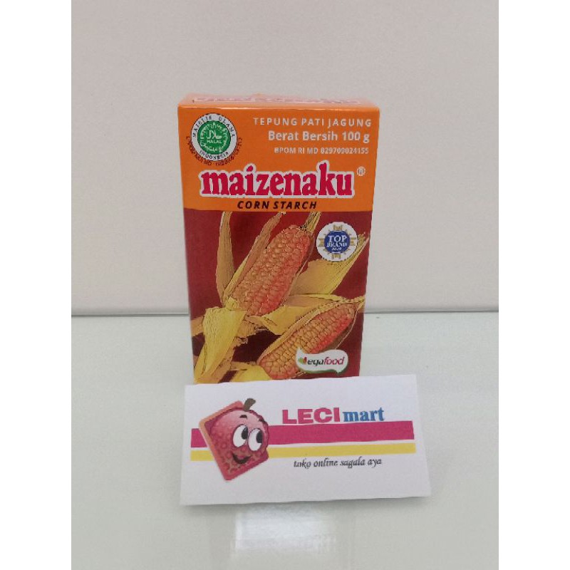 

MAIZENAKU / TEPUNG MAIZENA / CORN STARCH 100gr