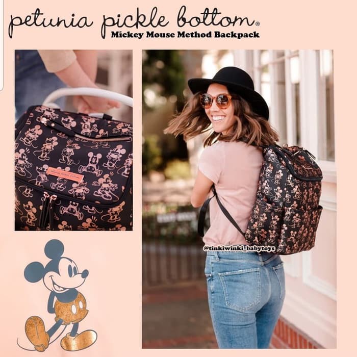 minnie mouse mini boxy backpack by petunia pickle bottom for kids