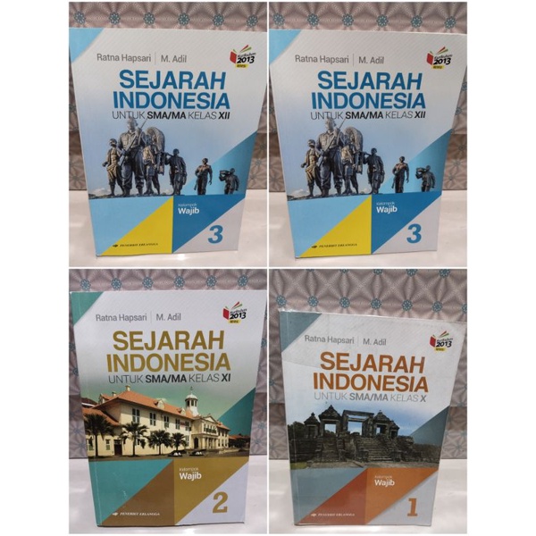 Jual Sejarah Indonesia SMA/MA Kelas X XI XII Kelas 10 11 12 Kelompok ...