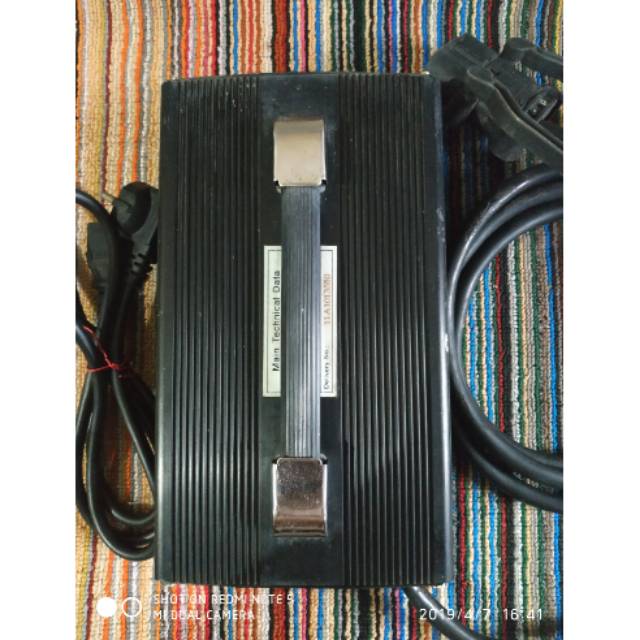 Charger aki accu forklift 12v 20A second murah