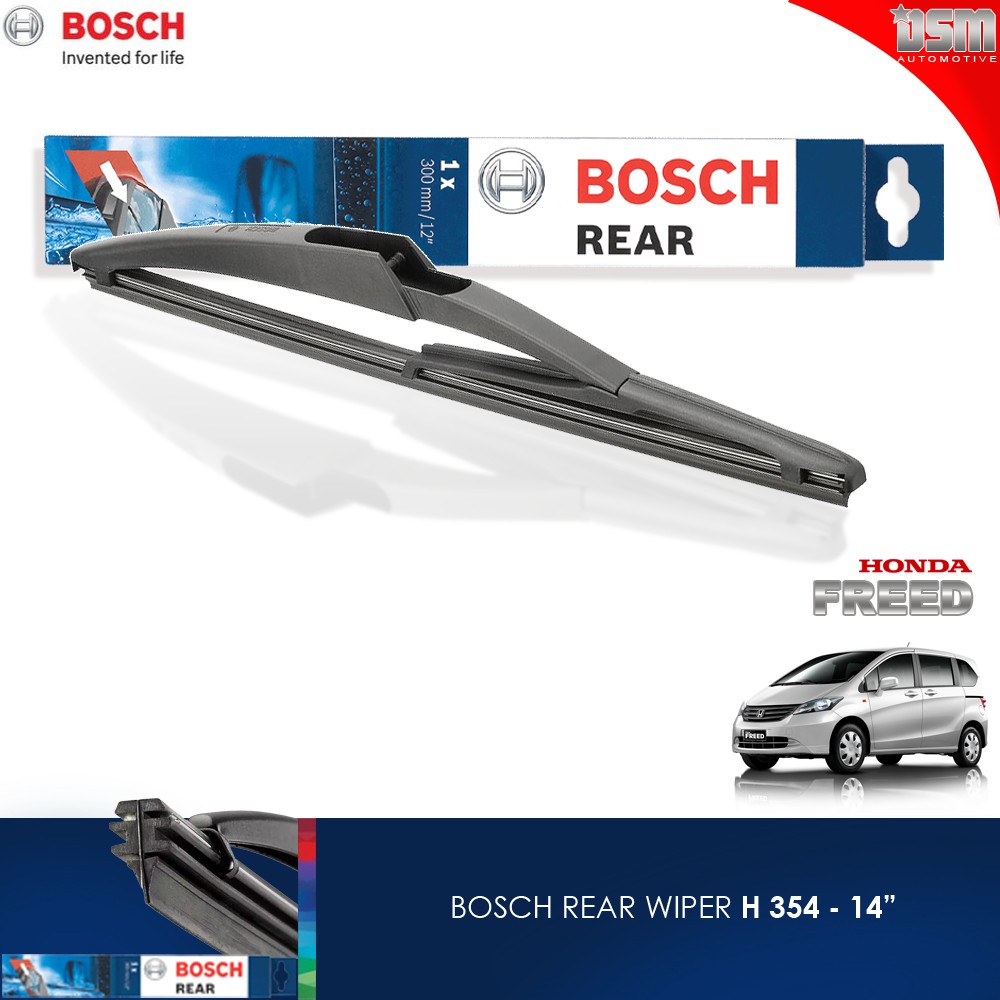 Bosch Rear Wiper / Wiper Belakang Honda Freed -14 Inch / Bosch Original / DSM