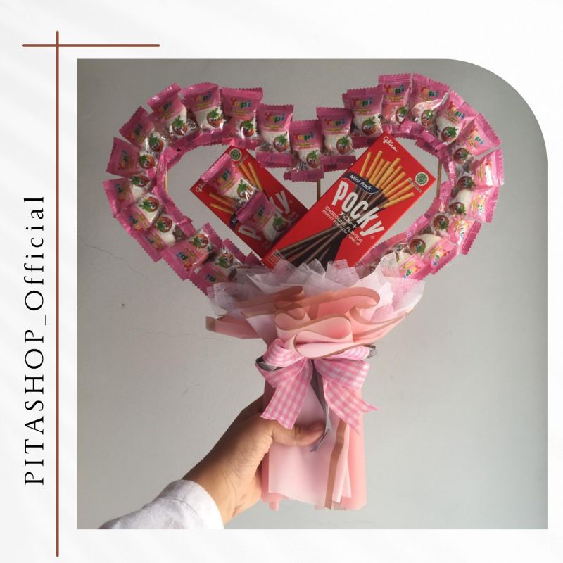 

TERMURAH!! POCKY LOVE YUPI LOVE KADO WISUDA KADO PASANGAN